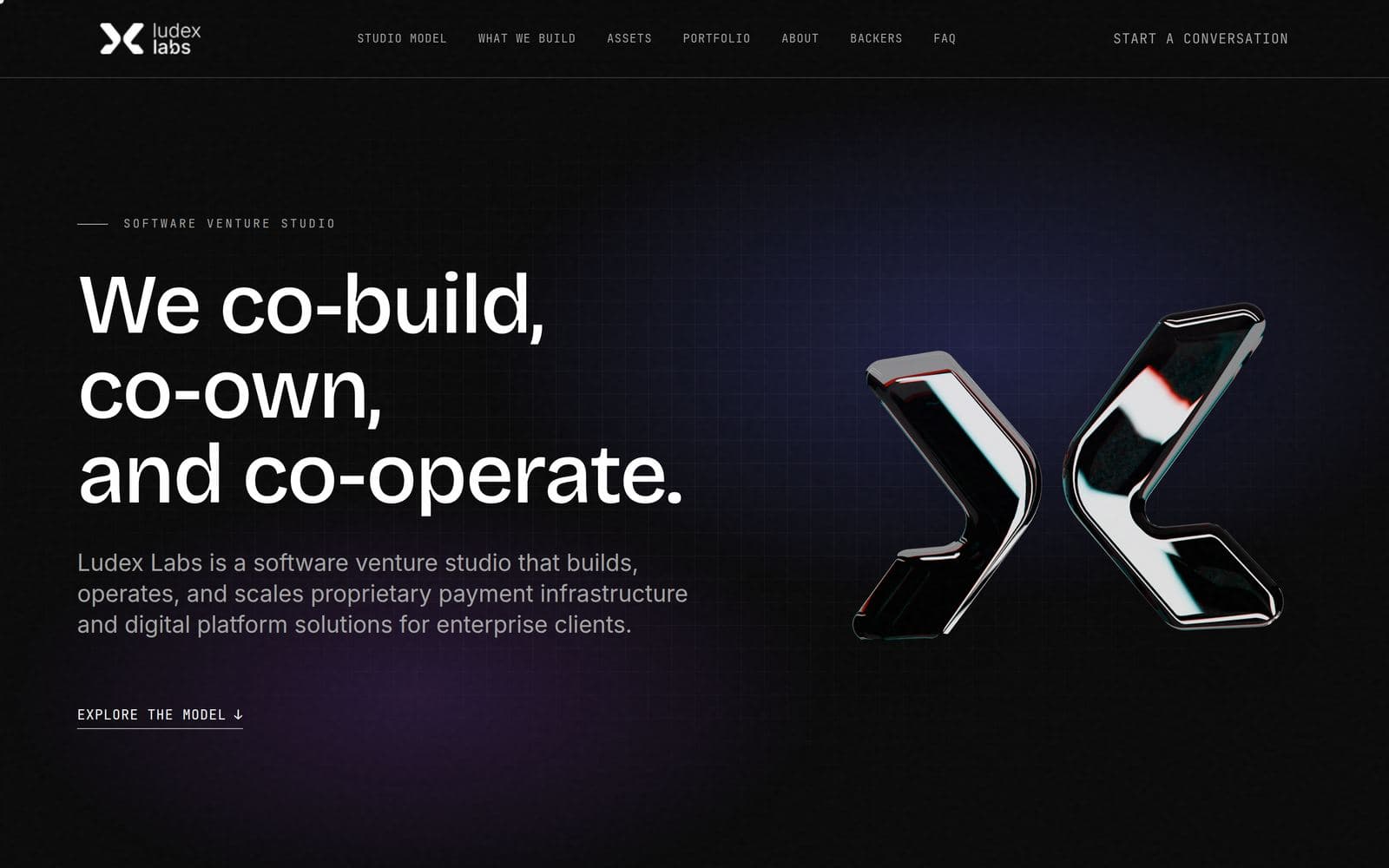 Ludex Labs website